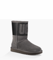 Угги CLASSIC RUBBER BOOT GRY